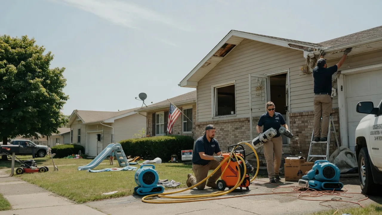 Water Damage Restoration in New Waverly, IN near me